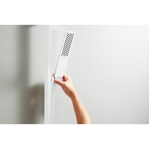 Hansgrohe Pulsify e Staaf - handdouche 100 - 1jet - ecosmart m.wit - mat wit SW918015