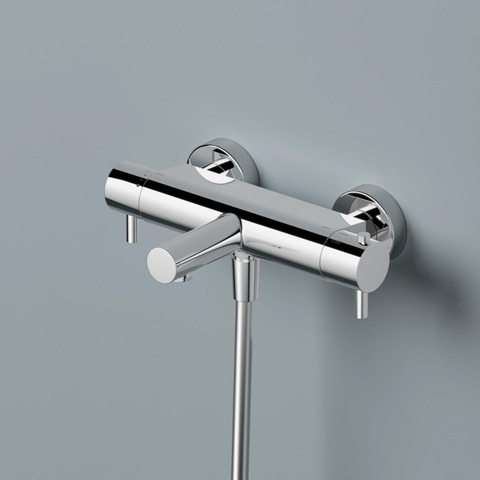 Hotbath Buddy Badmengkraan - thermostatisch - met uitloop - hoogglans chroom SW12357