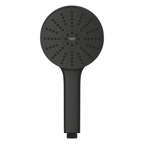 GROHE Vitalio Joy 120 douchette - 12cm - 3 jets - 8 l/min - noir mat SW1553079