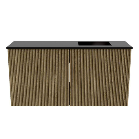 Mondiaz JOYA 80cm meuble de toilette - couleur Dusk - Vasque FAYE position Droite 1 trou de robinet couleur Urban. SW1421650