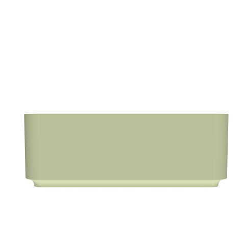 Arcqua Case waskom - vierkant - 37x37cm - mat pastel groen SW1209058