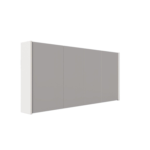 Saniclass Prime armoire de toilette – 140 x 63 x 16 cm – Blanc mat SW1522267