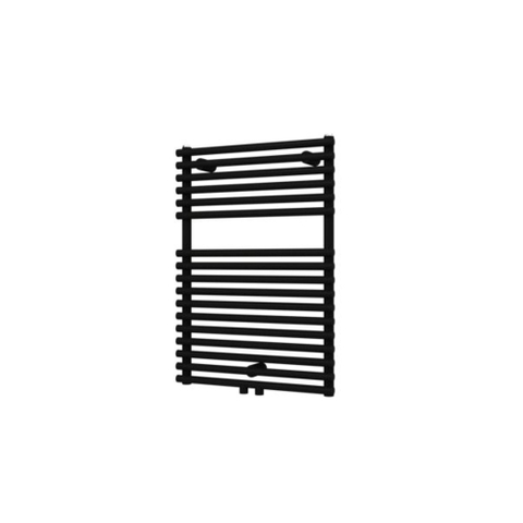 Plieger Florian Nxt M radiateur design simple horizontal avec raccordement central 722x500mm 391W noir mat SW224503