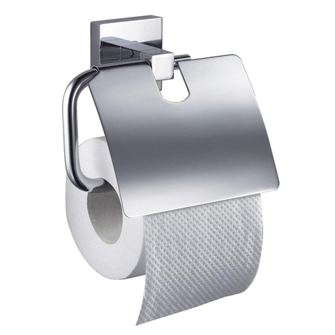 Haceka Mezzo Porte rouleau papier toilette avec abattant chrome HA403013