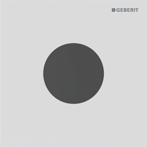 Geberit Type 40 urinioir bedieningsplaat - 230V- rond - matwit easy-to-clean - mat wit SW1237087