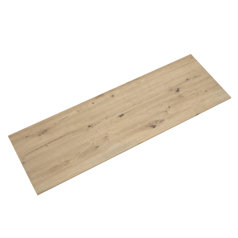 Saniclass Tops Plan de toilette - 200x46x1.6cm - angles droits - chêne rustique SW1596176