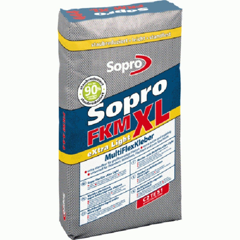 Sopro Vloer- en wandtegel Tegellijm FKM 444 XL Multiflexlijm 15kg SW159244