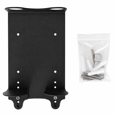 Fugaflow Efficiente Acces zeepdispenser houder - bevestigings materiaal - zwart mat SW1581013