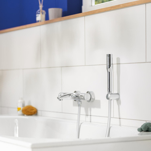 GROHE Vitalio Get Stick Set de douchette à main - 1 jet - barre - avec support - flexible lisse - 150cm - chrome 4357681