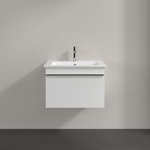 Villeroy & Boch venticello Meuble sous lavabo 60.3x50.2x42cm blanc avec 1 tiroir brillant 1025473
