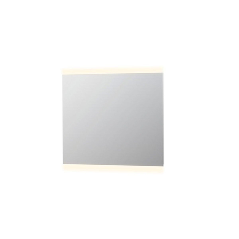 INK SP4 Spiegel - 100x4x80cm - LED onder en boven colour changing - dimbaar - aluminium Zilver SB8407940