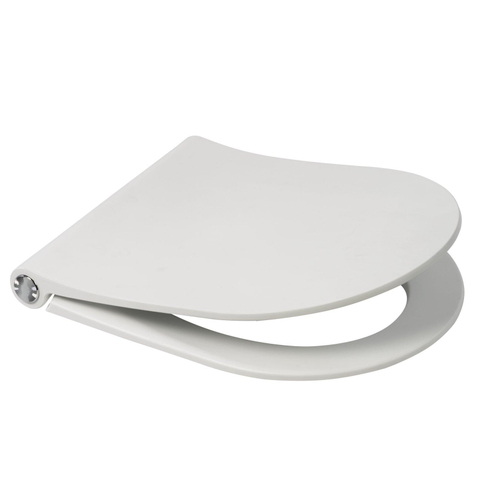 Plieger Kansas Ensemble de toilette - réservoir encastré UP320 - compact - WC suspendu - abattant Pressalit slim - softclose - plaque de commande blanche mate - boutons ronds - blanc mat SW1223240