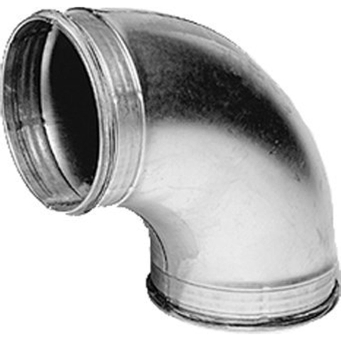 R VENT SAFE gladde bocht 90 graden voor rond luchtkanaal 100mm SBDS100 1452074