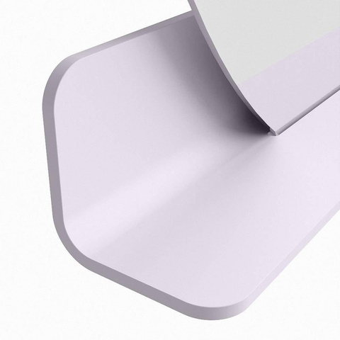Mondiaz SPOT miroir – Ø 110 cm – avec tablette – Cale (gris clair) SW1235500