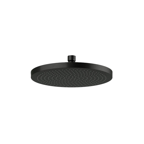 Hotbath Ace Hoofddouche - diameter 23cm - rond - PVD - zwart geborsteld SW1117633