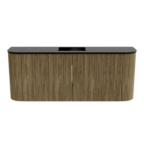 Mondiaz JOYA 103.2cm toiletmeubel - ronding links en rechts kleur Dusk - Wastafel FAYE positie Midden Zonder kraangat kleur Urban. SW1421699