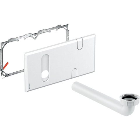 Geberit afdekplaat voor inbouw-functiebox en inbouwsifon – alpien wit SW278523