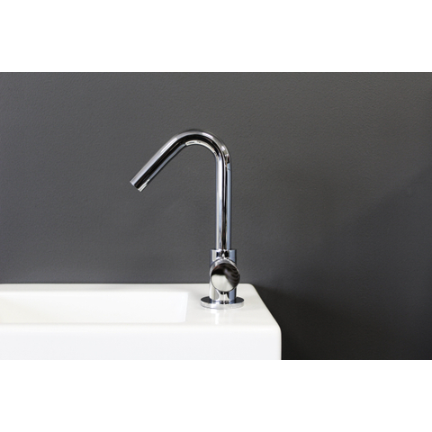 Clou InBe robinet de lavabo 7.5x7.5cm Chromé SW451483