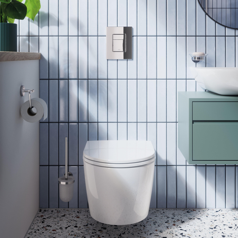 Grohe Start Cosmopolitan Brosse de toilettes - set - chromé SW878195