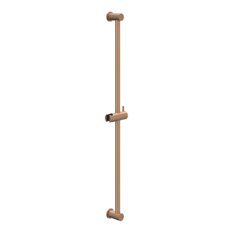 IVY Glijstang - 80cm - inclusief houder - Geborsteld mat koper PVD TWEEDEKANS OUT14322