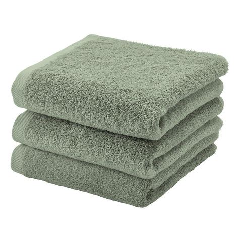 Aquanova London Handdoek - 55x100cm - 1 stuks - Thyme SHOWROOMMODEL SHOW26926