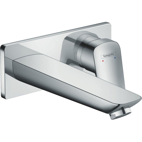 Hansgrohe Logis Afbouwdeel - voor inbouw wastafelkraan - 195 - hoogglans chroom 0605660