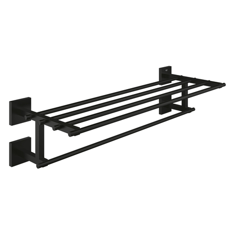 GROHE Start Cube porte-serviettes - 61.2x14.8x21cm - multi - noir mat SW1126434