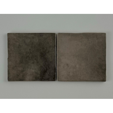 ÉCHANTILLON Terravito Mellina Carreau mural en céramique - 10x10cm - 8mm - Moka SW1474993