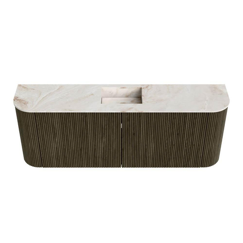 Mondiaz JOYA-DLUX 113.2cm toiletmeubel - ronding links en rechts kleur Shadow - Wastafel FAYE positie Midden Zonder kraangat kleur Frappe. SW1422718