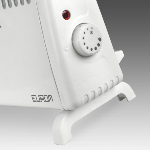Eurom CK 501R Protection antigel 500 watts 11x29x27,5cm Blanc SW486896