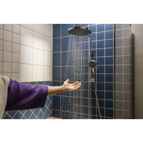 Hansgrohe Activera S - showerpipe - 240 - 1jet - ecosmart+ - met Ecostat Fine Varia - hoogglans chroom SW1388135