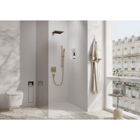 Hansgrohe AddStoris Q handdoekhaak enkel - geborsteld brons SW651264