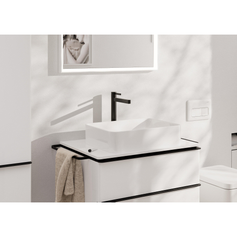 HansgroheHG wtmk 260 CoolStart PushOpen BrushedBlack SW1388608