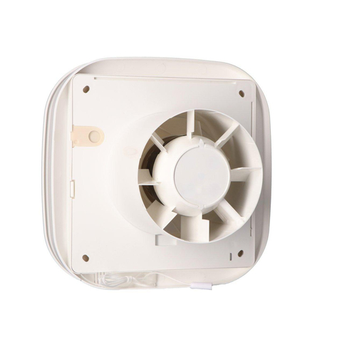 Vent-Axia Supra Design 100 HT badkamerventilator met vochtsensor en timer 90 m3/h Wit OUTLETSTORE STORE41937