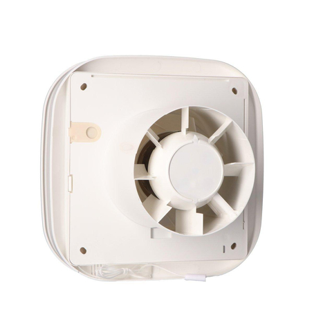 Vent-Axia Supra Design 100 HT Ventilateur salle de bain avec capteur humidité et minuteur 90m3/h blanc SW722397