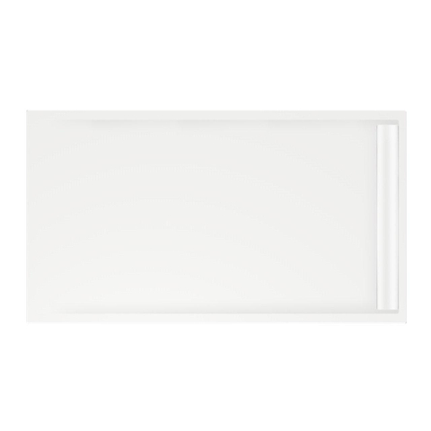 Xenz Easy Tray receveur de douche - 160x90x5cm - acrylique - sans cache-caniveau - blanc SW379275