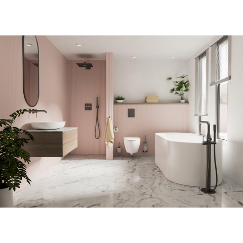 GROHE Euphoria Cube+ handdouche metaal 1 straalsoort, 9.5l/min. brushed cool sunrise SW484626