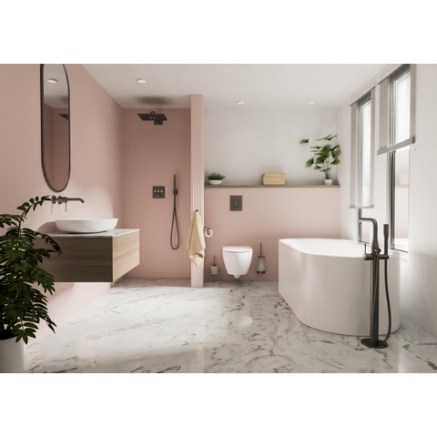 GROHE Grohtherm smartcontrol couvercle de thermostat set 3 f cool sunrise brossé (or) SW482037