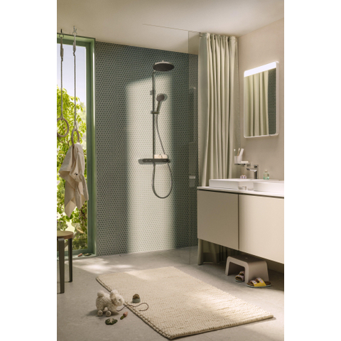 Hansgrohe RainDrain Compact Caniveau de douche - 80cm - installation à ras - carrelable SW1590337