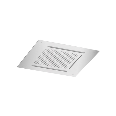 Hotbath Mate douche de tête - 50x50cm - carré - 2 jets - avec éclairage led - chromé SW1117696