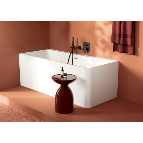 Villeroy & Boch Universal Showers handdouchehouder - voor wandmontage hoekig - mat zwart SW974406