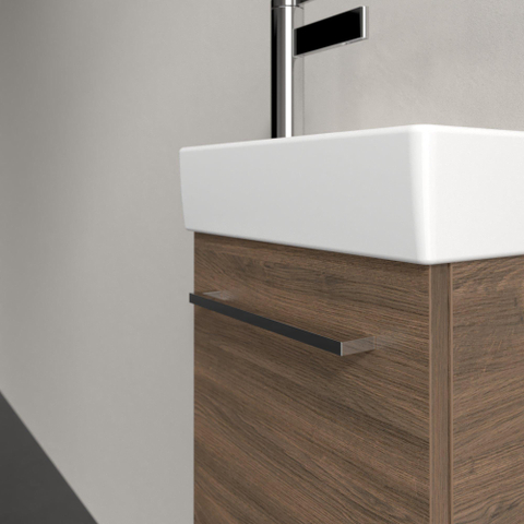 Villeroy & Boch Avento wastafelonderbouwkast - 1 deur - 34x51.4x20.2cm rechts - Arizona Oak (hout) SW448538