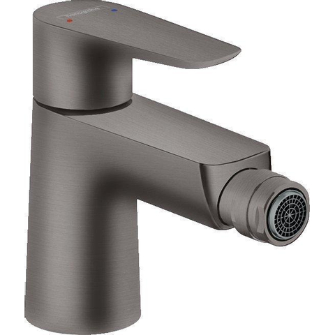 Hansgrohe Talis e 1 greeps bidetmengkraan - met wastegarn. brush black chr - chroom SW529006