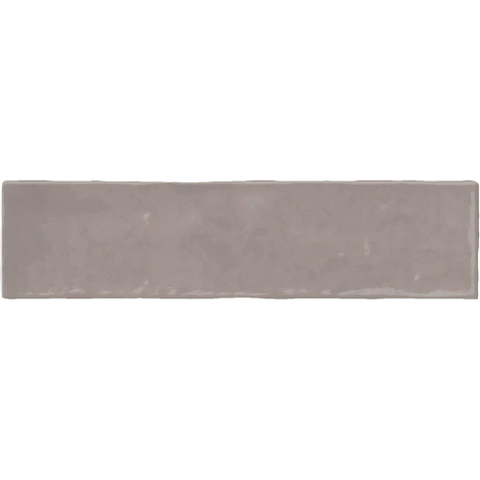 ÉCHANTILLON Terravito Quivaro carreau mural - 6.5x26cm - Taupe brillant (brun) SW1130699
