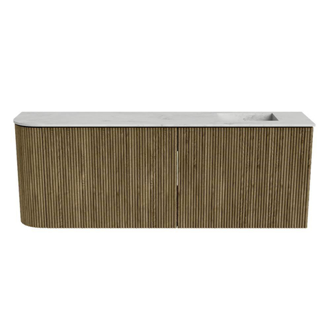 Mondiaz JOYA-DLUX 111.6cm toiletmeubel - ronding links kleur Dusk - Wastafel FAYE positie Rechts 1 kraangat kleur Opalo. SW1423366