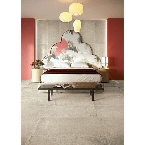 ÉCHANTILLON Ceralto Graina Soft Carrelage sol et mur 60x60cm 10mm rectifié R10 grès cérame Écru SW914497