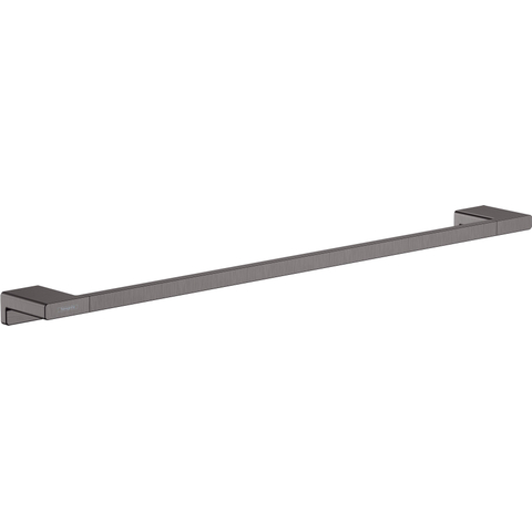 Hansgrohe AddStoris Q handdoekhouder wand - 65cm - geborsteld zwart chroom (antraciet) SW651161