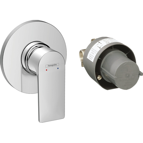 Hansgrohe Rebris e Eengreeps - inbouw douchemengkraan set - hoogglans chroom SW802980