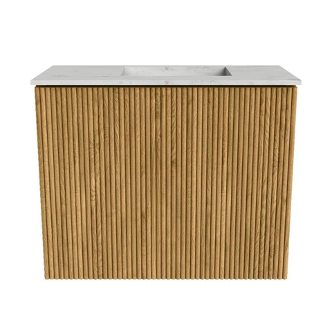 Mondiaz JOYA-DLUX 50cm toiletmeubel - kleur Oak - Wastafel FAYE positie Rechts 1 kraangat kleur Opalo. SW1422130