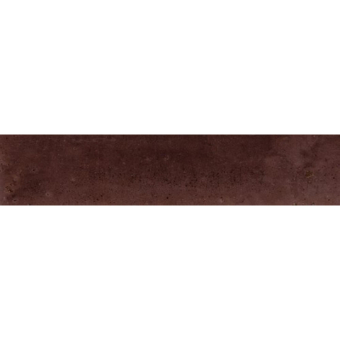 Ceralto Dorsena Raw carrelage mural - 6x25cm - 10mm - rectangulaire - effet pierre - viola brillant (violet) SW1174891